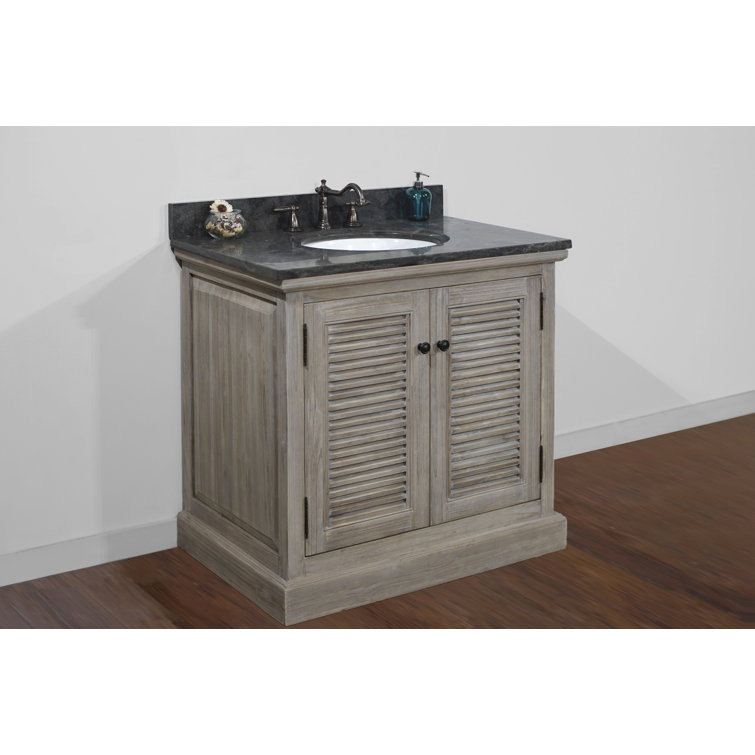 Gracie Oaks Eveny 37" Single Bathroom Vanity Set & Reviews Wayfair